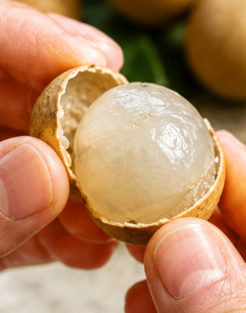 Peel the shell